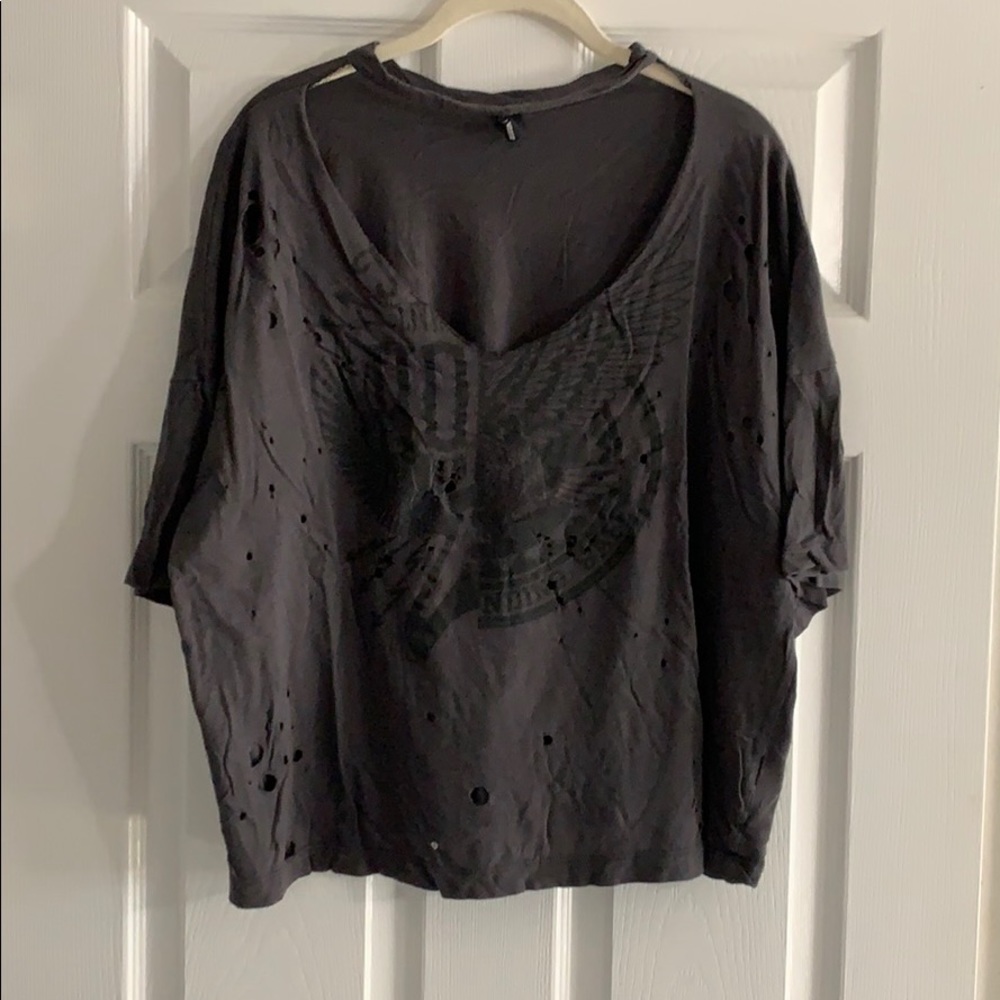 Distressed Rocker Tee